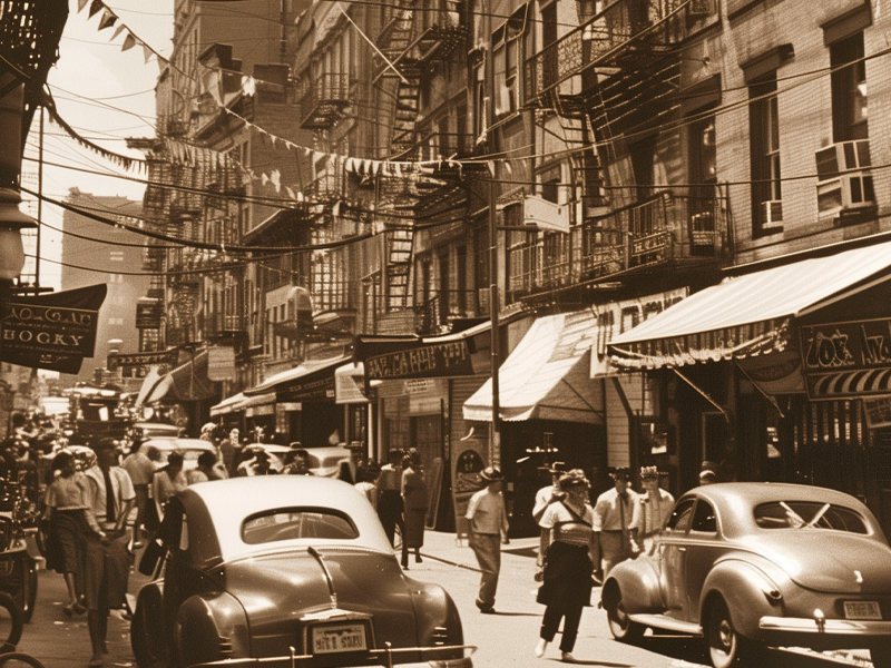 Vintage | Little Italy in the Bronx | Arthur Ave | Bronx, NY